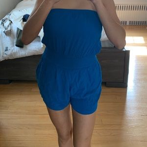 Blue romper